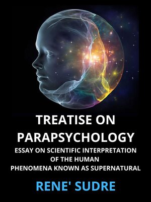 cover image of Treatise on Parapsychology